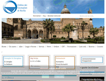 Tablet Screenshot of odgsicilia.it